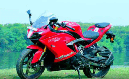 TVS APACHE RR 310 BSIV BASE (WITHOUT QUICK SHIFTER) RED