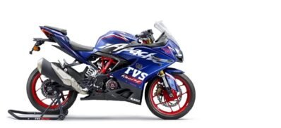 TVS Apache RTR 310 DYN PRO+ Sport-Replica Blue