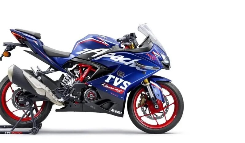 TVS Apache RTR 310 DYN PRO+ Sport-Replica Blue