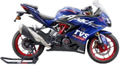 TVS Apache RTR 310 DYN PRO+ Sport-Replica Blue
