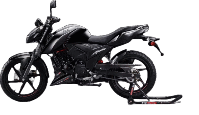 TVS APACHE RTR 160 4V (Single Disc) ABS HP (RM) (ALL BLACK EDITION)
