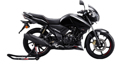 TVS APACHE RTR 160 4V (Single Disc) ABS HP (RM) (ALL BLACK EDITION)
