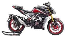TVS Apache RTR 310 Dynamic Pro Kit Gloss Black