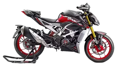 TVS Apache RTR 310 Dynamic Pro Kit Gloss Black