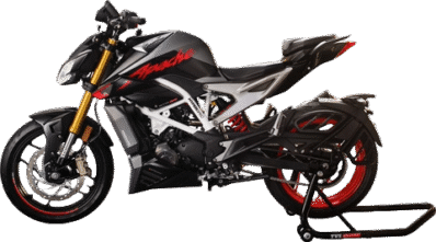 TVS Apache RTR 310 Dynamic Pro Kit Gloss Black