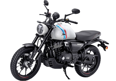 TVS Ronin Agonda Edition white